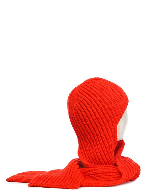 Капор жен. шерсть+акр LB-BR55050 orange - Labbra фото 8