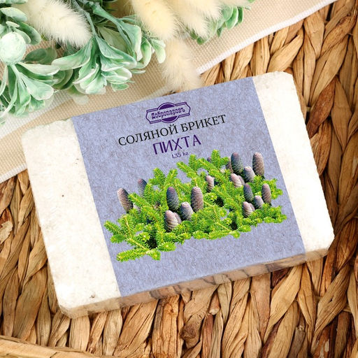 Соляной брикет, 1,35 кг Добропаровъ  фото 178