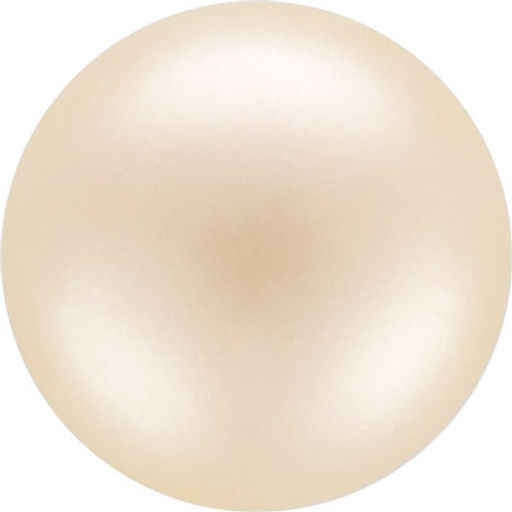 Страз неклеевой PRECIOSA 131-80-030 цветн. 5 мм стекло 24 шт в пакете молочный (creamrose)