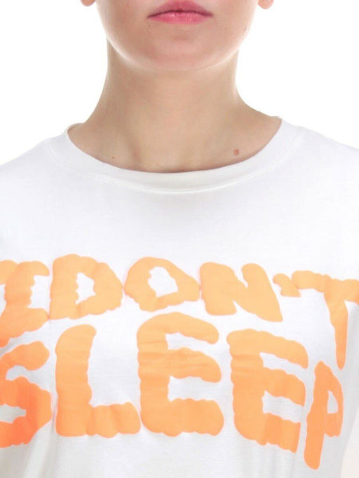 KD-862 WHITE/ORANGE Костюм-двойка женский 7986 TREND