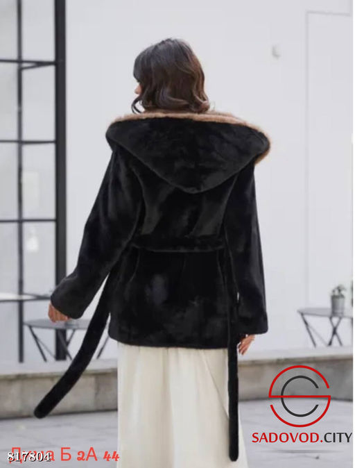 Шуба женская из искусственного меха