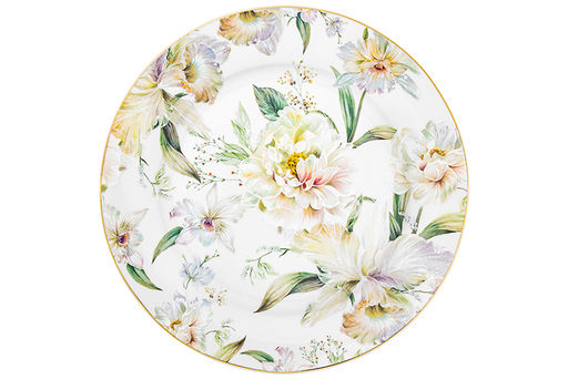 Набор тарелок обеденных 2 пр. 26,5*26,5*2 см "Корнелия" фарфор NEW BONE CHINA