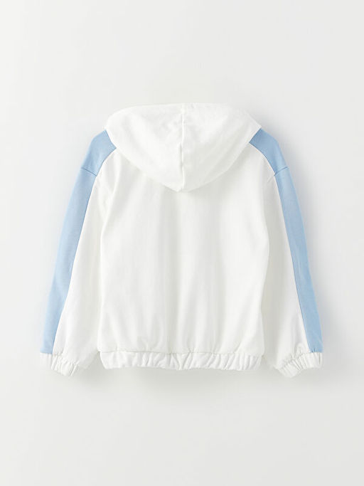 Kap??onlu Minnie Mouse Bask?l? Uzun Kollu K?z ?ocuk Sweatshirt - Waikiki фото 2