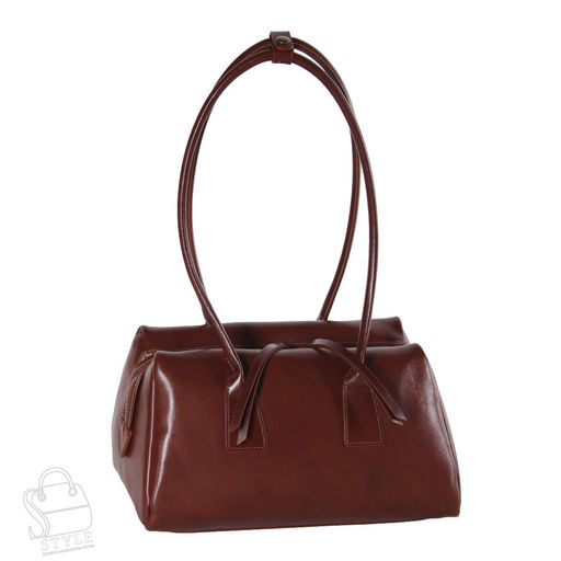 Сумка женская кожаная 5006NN brown Natale Navetta в Новосибирске