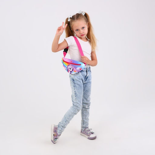 Сумка детская поясная NAZAMOK kids Единорог 20 см х 10 см х 6 см  фото 9