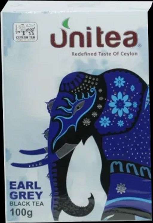 UNITEA. Earl Grey 100 гр. карт.пачка