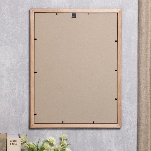 Фоторамка сосна с24 коричневая 30х40 см (пластиковый экран)