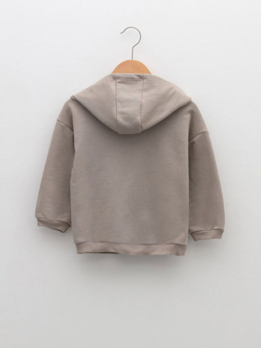 Uzun Kollu Bask?l? Erkek Bebek Hoodie - Waikiki фото 2