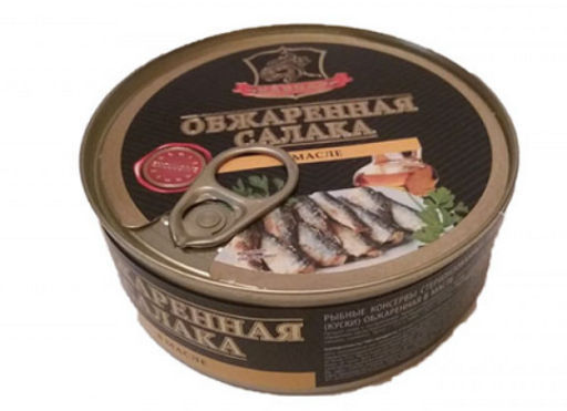 Цена за 2шт. Салака обж. в масле с/к 240г "ХАВИАР" АКЦИЯ, , шт