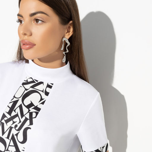 Водолазка Фирменное приветствие (white party) - Charutti фото 3