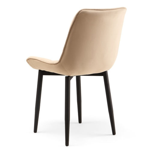 Стул мягкий для кухни «Бостон», обивка velutto 07, цвет бежевый