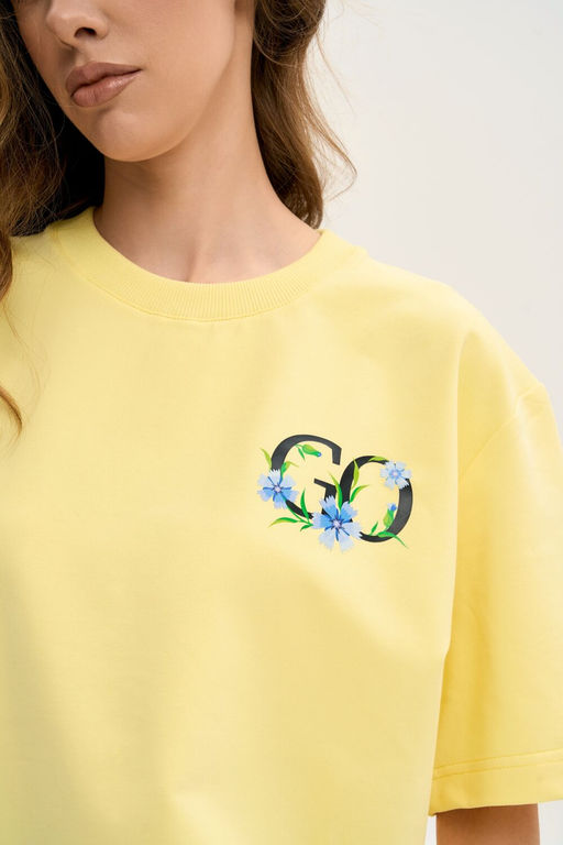 Футболка GO F1001V/05-02.164-170 лимон  фото 2