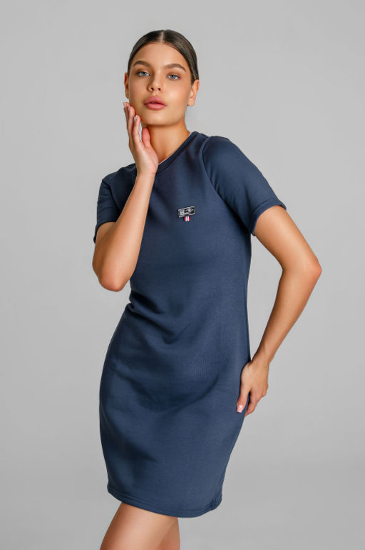 Арт. 8501 Платье женское 42-48 (4 шт) Цвет:графит