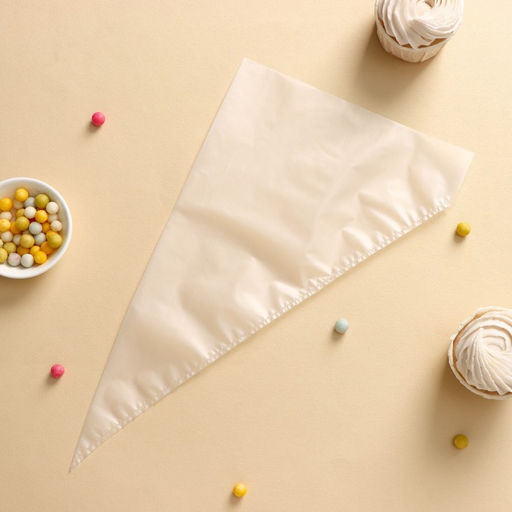 Цена за 2 шт. Набор кондитерских одноразовых мешков 25 шт, 35 см, прозрачный - Simaland фото 6