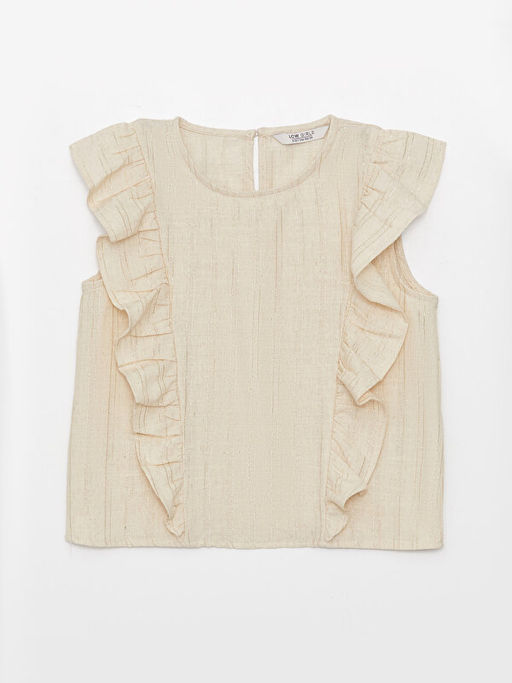 Bisiklet Yaka K?z ?ocuk Bluz