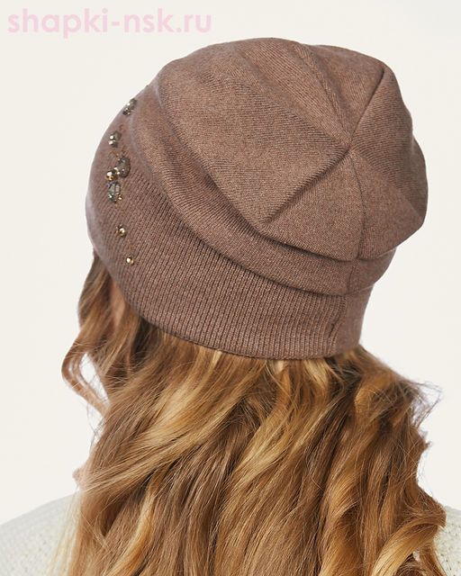 191022 1 A KHW F Пирей Шапка женская флис (56-58)