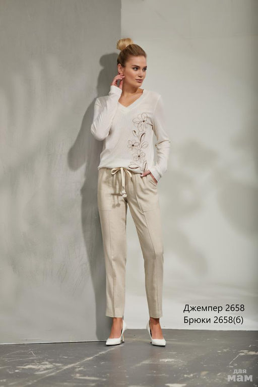 Брюки 2658 Б - Niv niv fashion фото 3