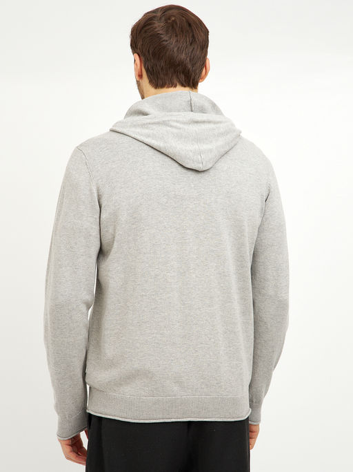 кардиган мужской хлопковый на молнии и с капюшоном - Glenfield фото 7