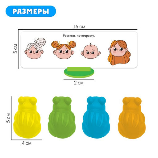Развивающий набор IQ лягушата - Iq-zabiaka фото 4