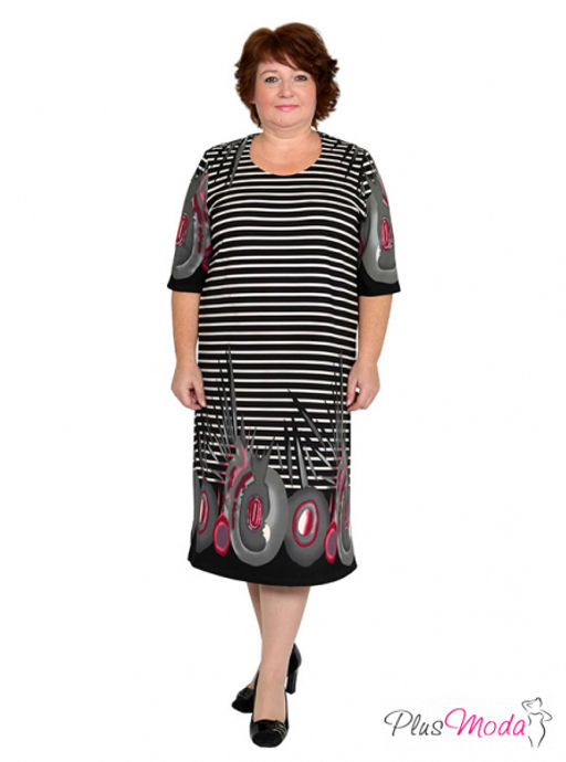 Платье Модель №759 размеры 44-84 - Plusmoda фото 4