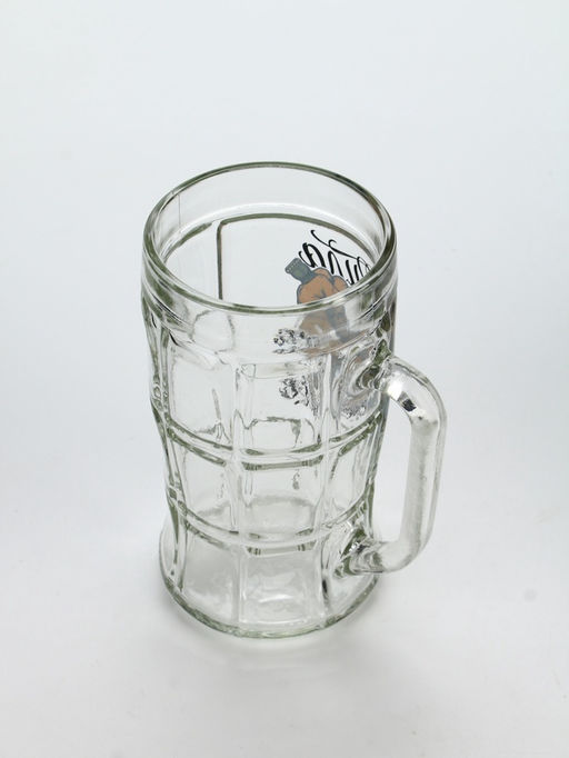 Кружка пивная стеклянная «Сила, честь», 500 мл, 18+