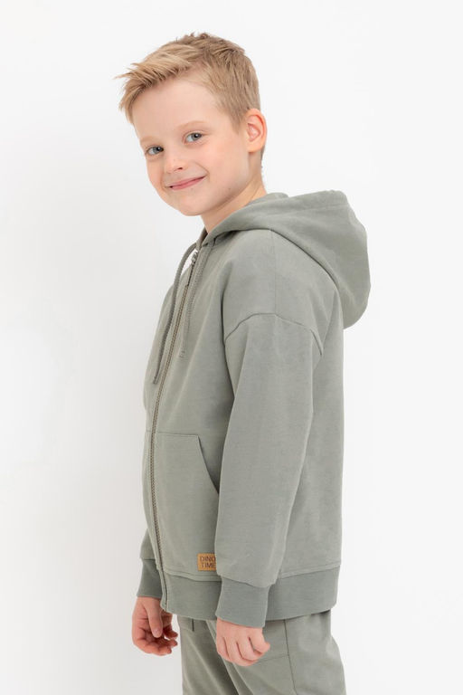 Crockid _ КР 302679-1/зеленый чай к554 джемпер (толстовка) для мал  фото 4