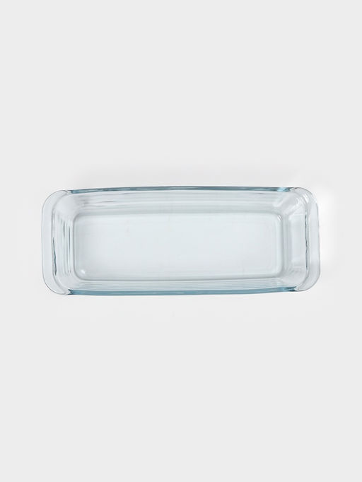 Форма для запекания Paşabahçe Borcam, 1.5 л, прямоугольная, жаропрочное стекло, прозрачная