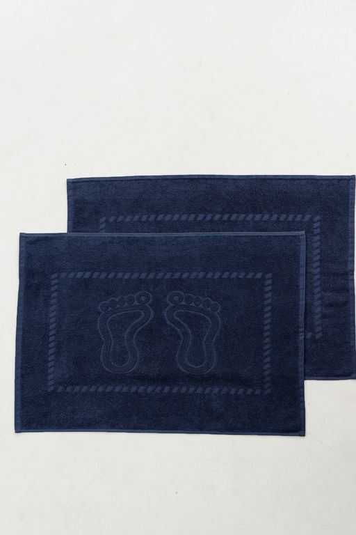 Комплект полотенец для ног махровое Софатекс 50 * 70 коврик ножки 2шт