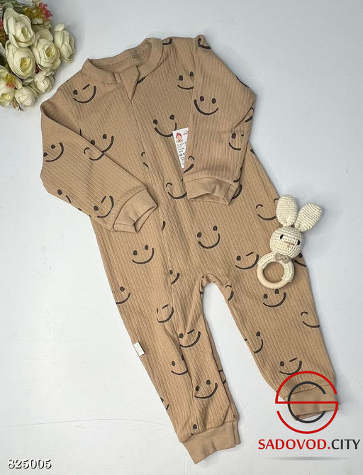 Комбинезон (рубчик) на молнии 1 шт