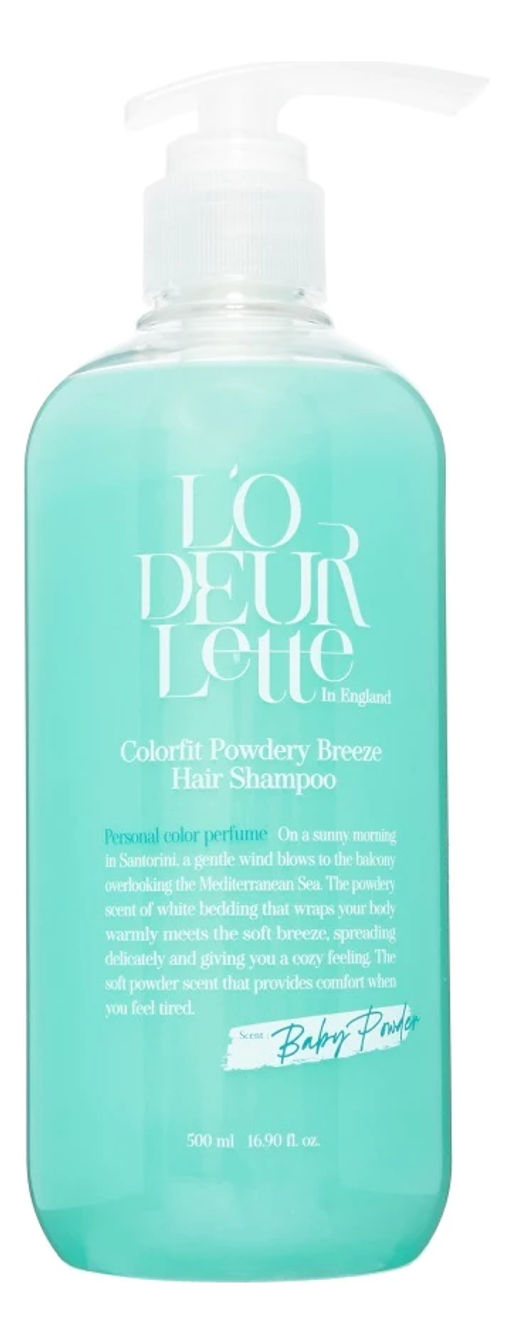 Шампунь для волос Пудровый бриз - In England Colorfit Powdery Breeze Hair Shampoo, 500 мл