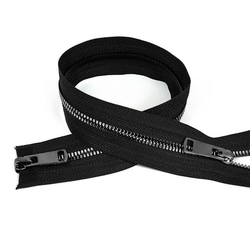 Молния Mzip трактор №5 2 замка TT, 90см, цв.черн/т.никель уп.10шт