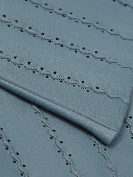 Перчатки женские б/п HP00018 dusty blue - Eleganzza фото 4