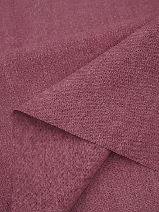 Крапива Рами (Ramie) цв.Винтажный лилово-бордовый, ш.1.40м, крапива-100%, 240гр/м.кв