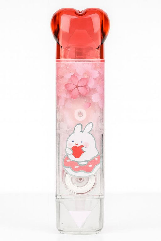 Корректор двусторонний "A gentle heart", 4м*5мм, red