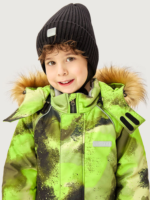 Комбинезон 8з1726 лайм/черный