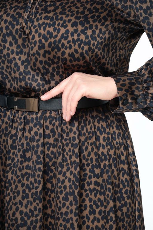 Платье Swallow 484 шоколадный ибрис фото 2