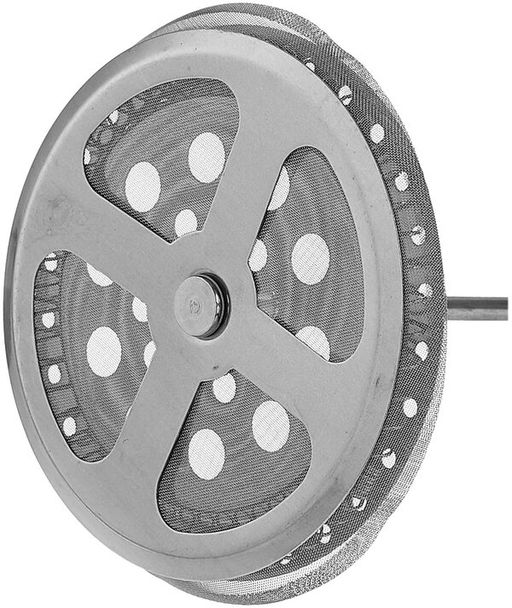 Чайник/кофейник (кофе-пресс) стеклянный в корп из нерж ст, 800 мл, ALITO, тм Mallony арт.950151  фото 3