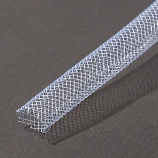 Бижутерная сетка-рукав, 8мм, 1 метр, цвет белый - Queen fair фото 4