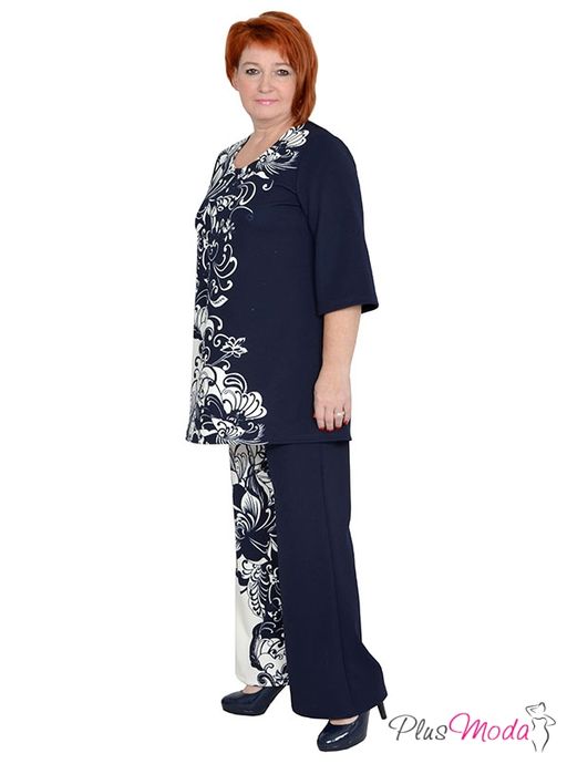 Брюки Модель №1186 размеры 44-84 - Plusmoda фото 6