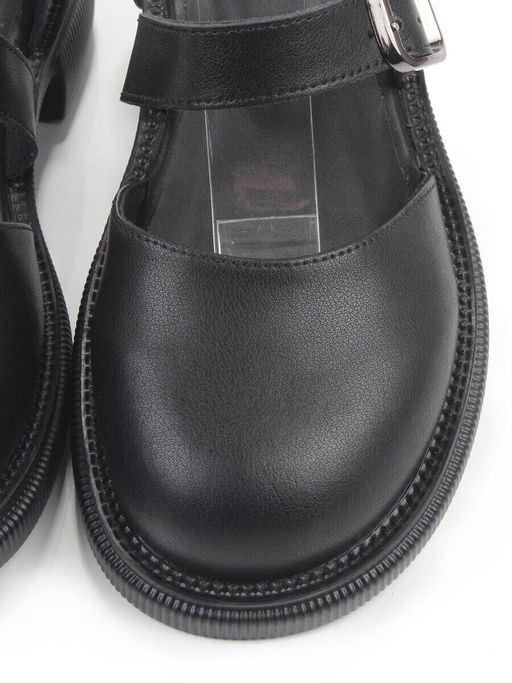 06-YD31-3E BLACK Туфли женские (натуральная кожа)