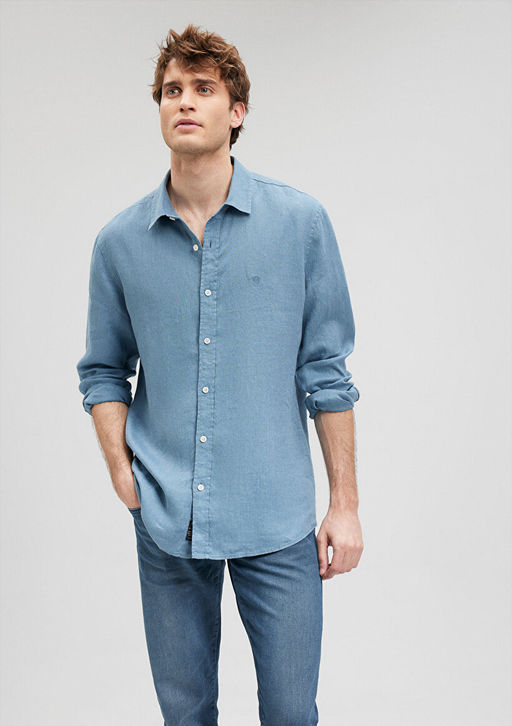 Mavi Keten Gomlek  фото 2