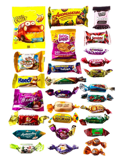 Сладкий новогодний подарок Тимошка, конфеты + игрушка, 500 г - Simaland фото 10