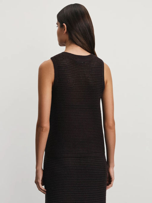 Топ из ажурной вязки / Zarina  фото 6