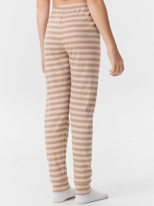 Комплект домашний для девочек в полоску - Mark formelle фото 5