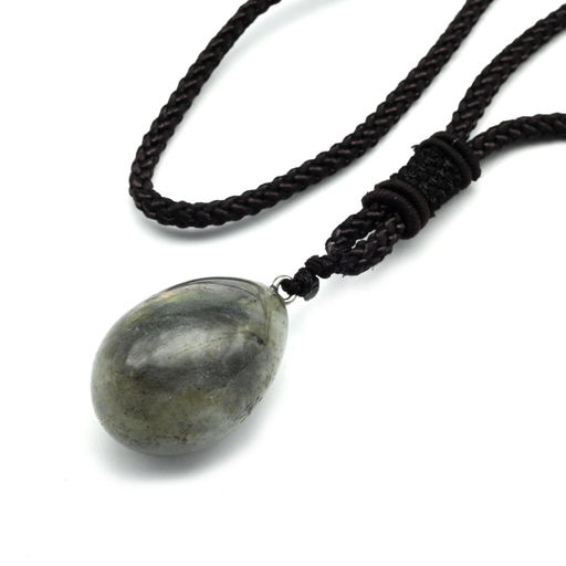 Подвеска из лабрадора капля 20*30мм