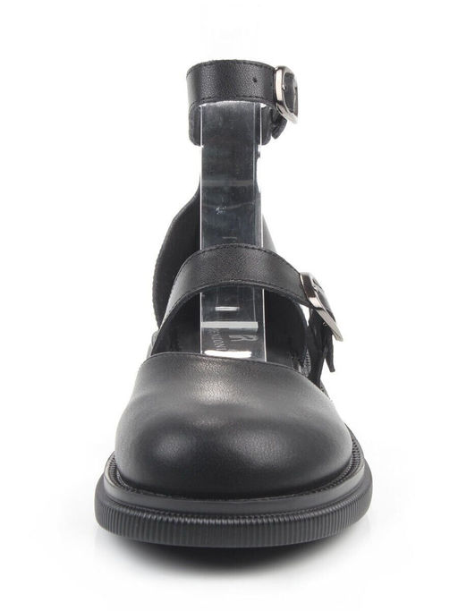 06-YD31-3E BLACK Туфли женские (натуральная кожа)