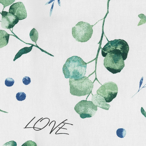 Сидушка на стул Доляна Eucalyptus 42х42х7 см, 100% хлопок, 164 г/м2  фото 3