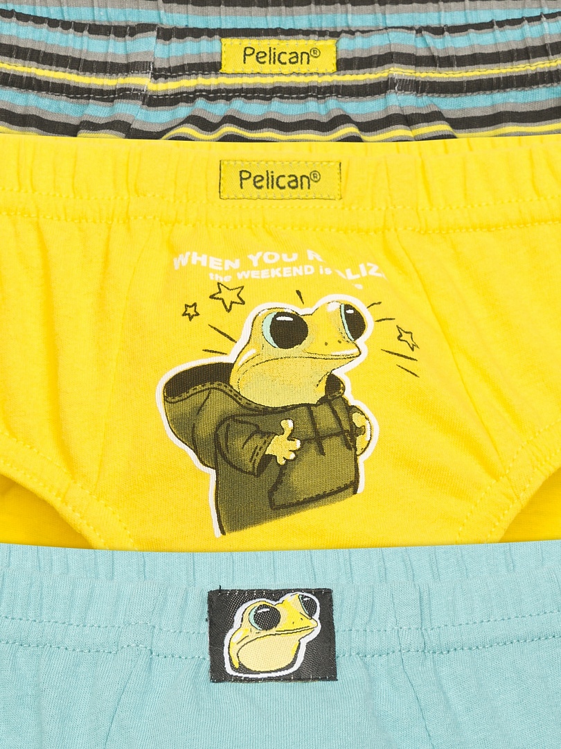 BULB3273(3шт. в упаковке) трусы для мальчиков