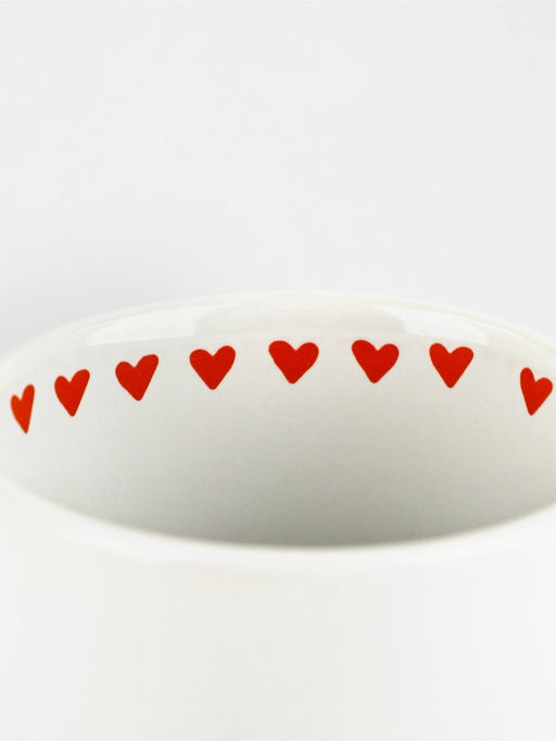 Кружка керамическая Сердце, 300 мл