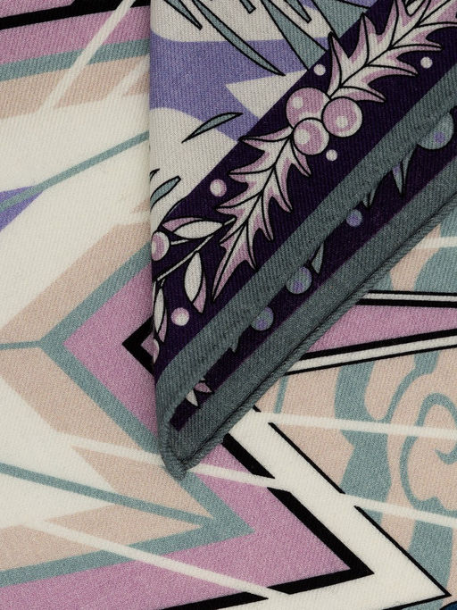 Платок жен. шерсть+шелк 120х120 E43-8370-14 - Eleganzza фото 3